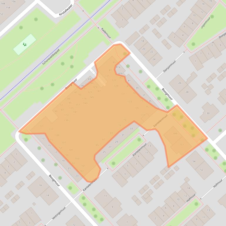 Kaart van postcodegebied 3991RR.