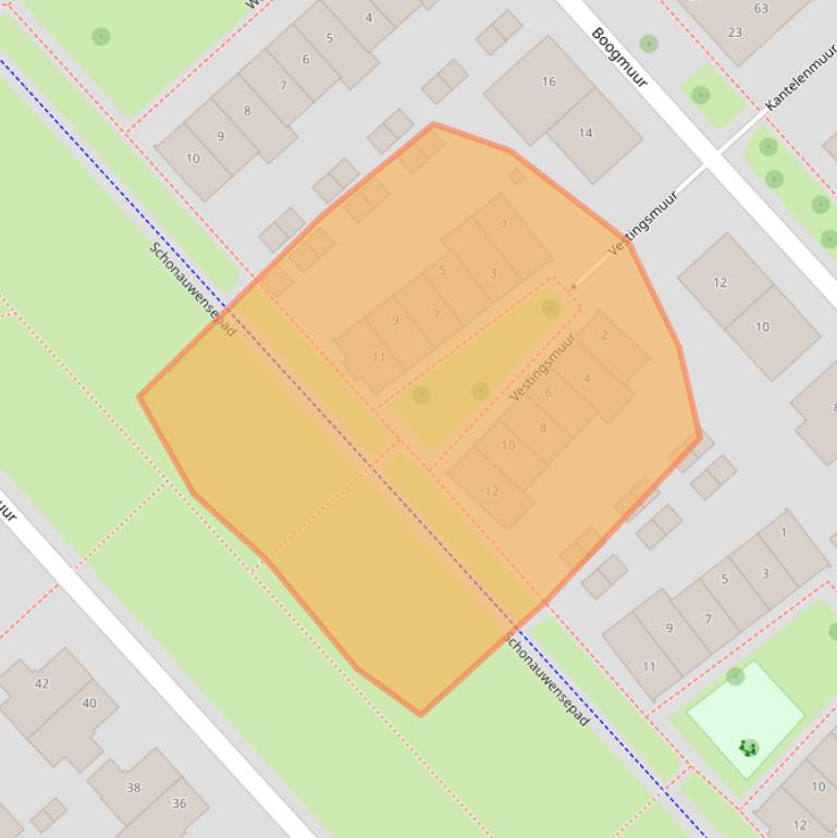 Kaart van postcodegebied 3991RX.