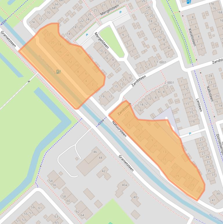Kaart van postcodegebied 3991SP.