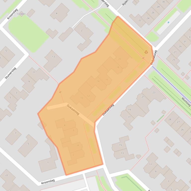 Kaart van postcodegebied 3991TC.