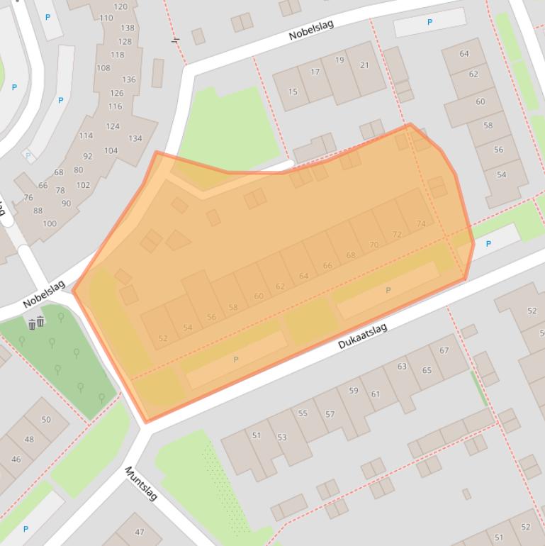 Kaart van postcodegebied 3991TE.