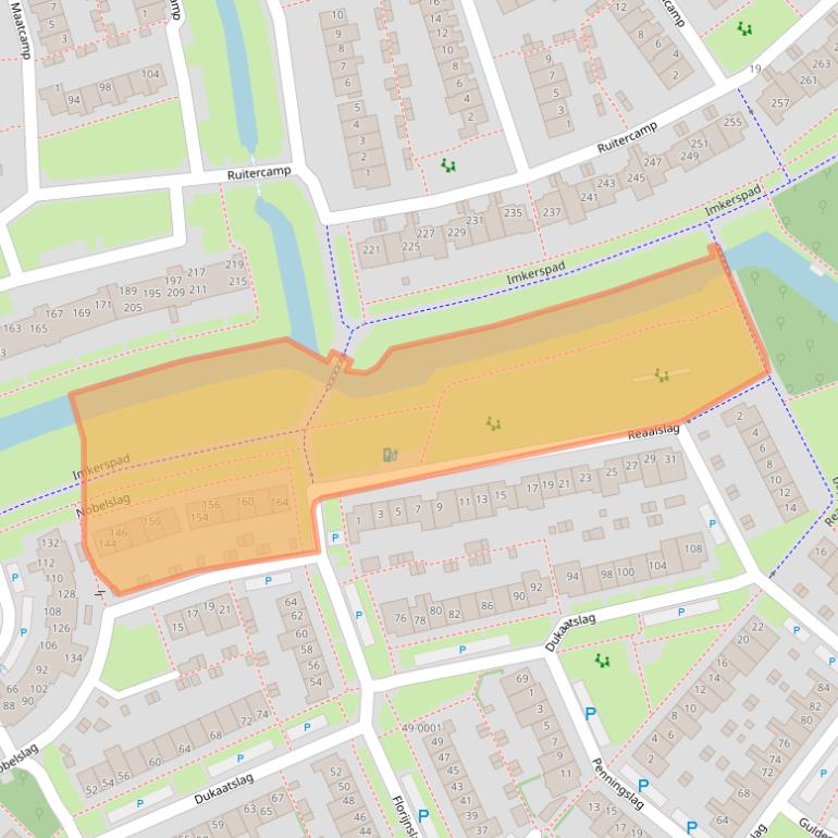 Kaart van postcodegebied 3991TS.