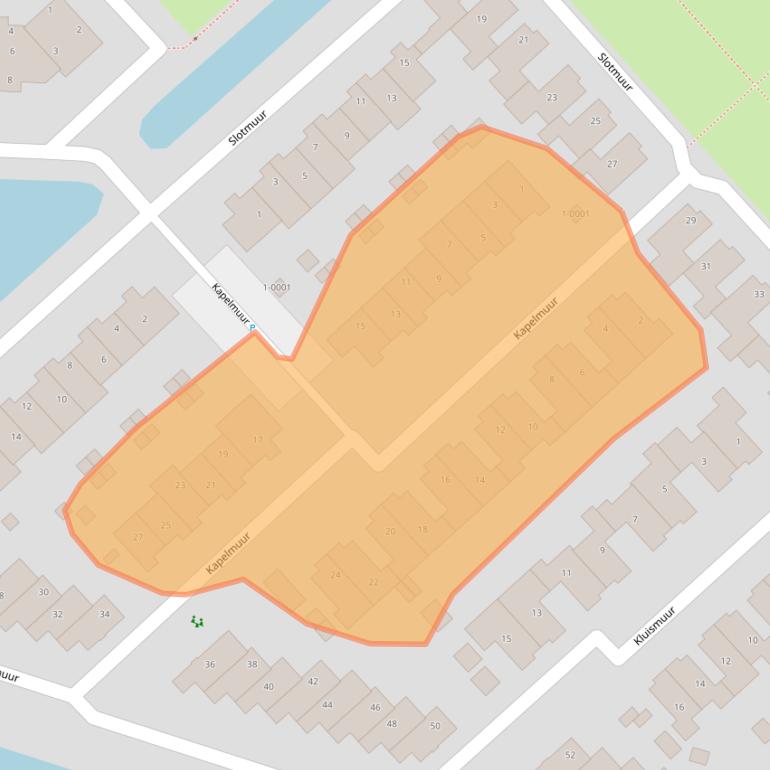 Kaart van postcodegebied 3991VW.