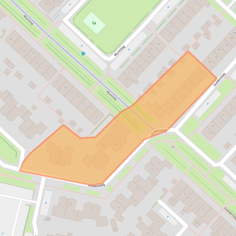Kaart van postcodegebied 3991WG.