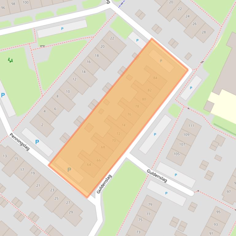 Kaart van postcodegebied 3991WJ.