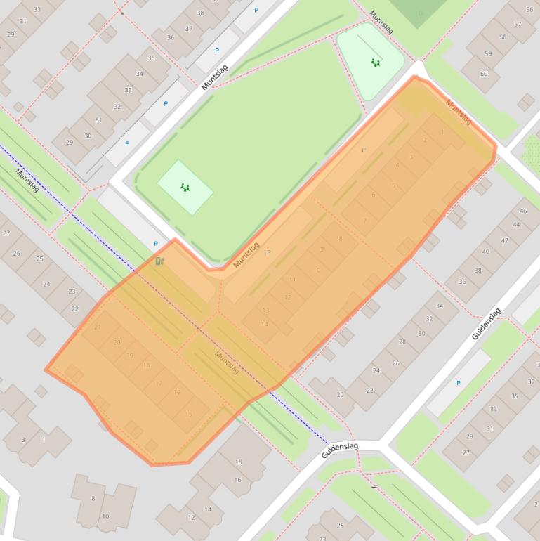 Kaart van postcodegebied 3991WS.