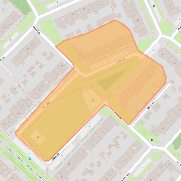 Kaart van postcodegebied 3991WV.