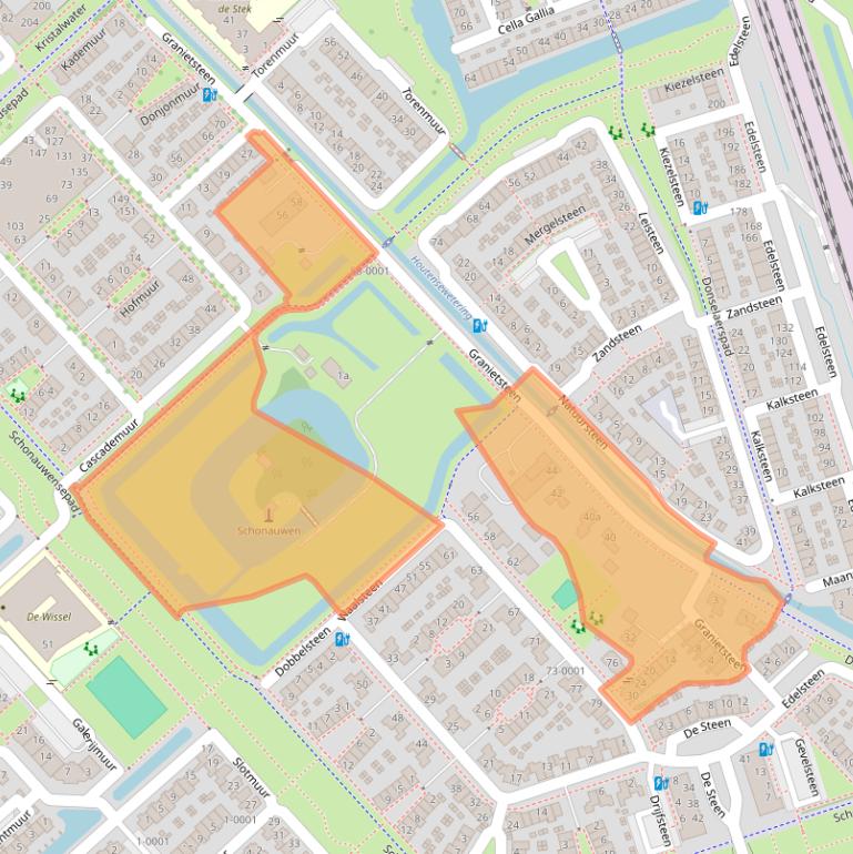Kaart van postcodegebied 3991ZG.