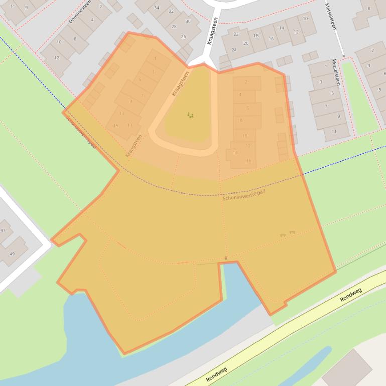 Kaart van postcodegebied 3991ZP.