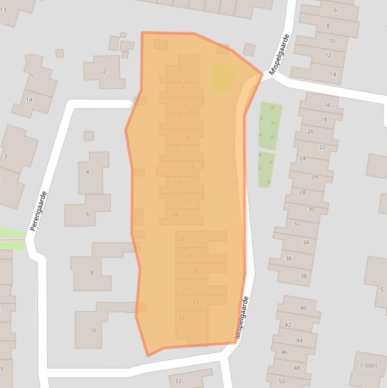 Kaart van postcodegebied 3992JT.