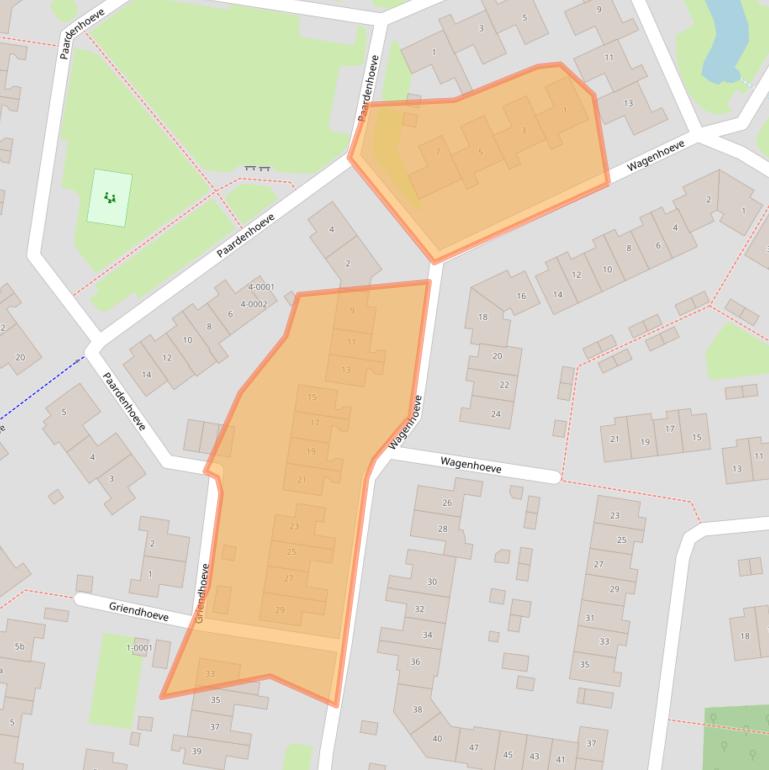 Kaart van postcodegebied 3992PA.