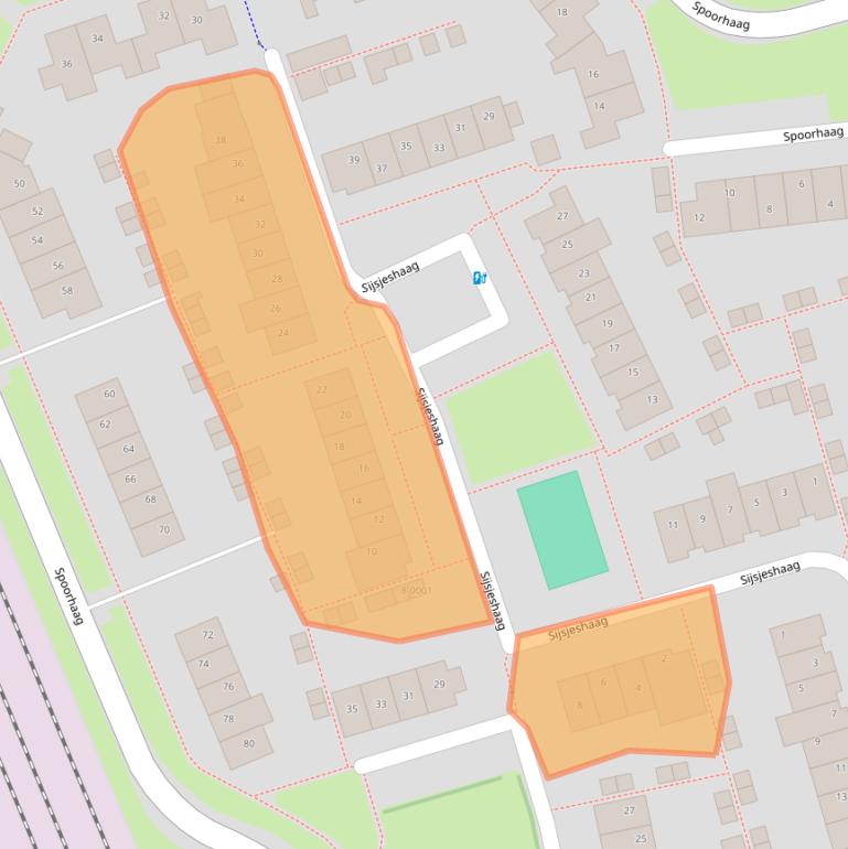 Kaart van postcodegebied 3993AG.