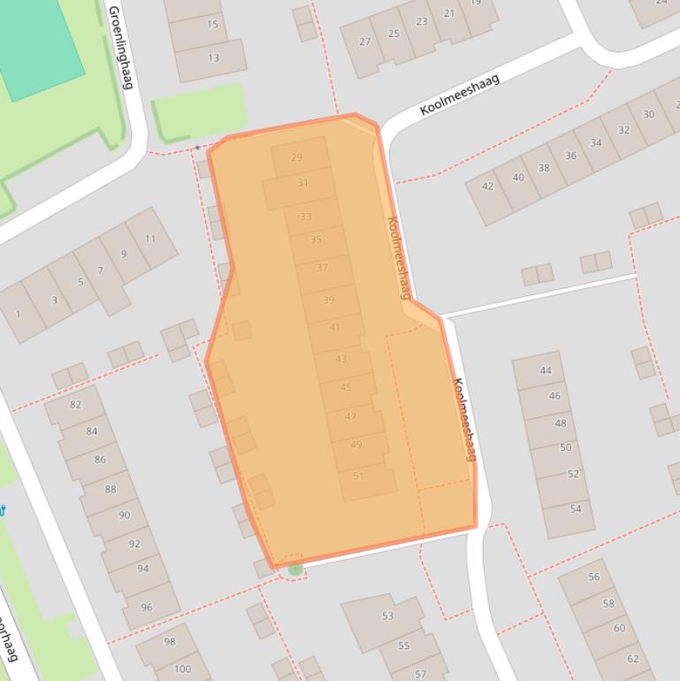Kaart van postcodegebied 3993AM.