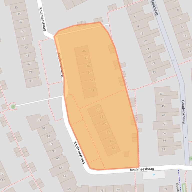 Kaart van postcodegebied 3993AR.