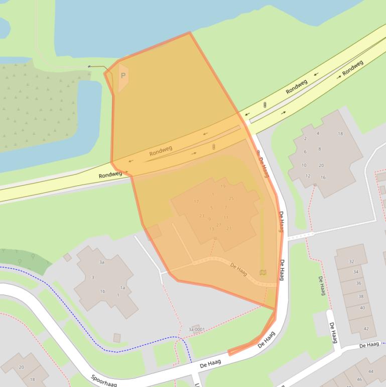 Kaart van postcodegebied 3993AV.