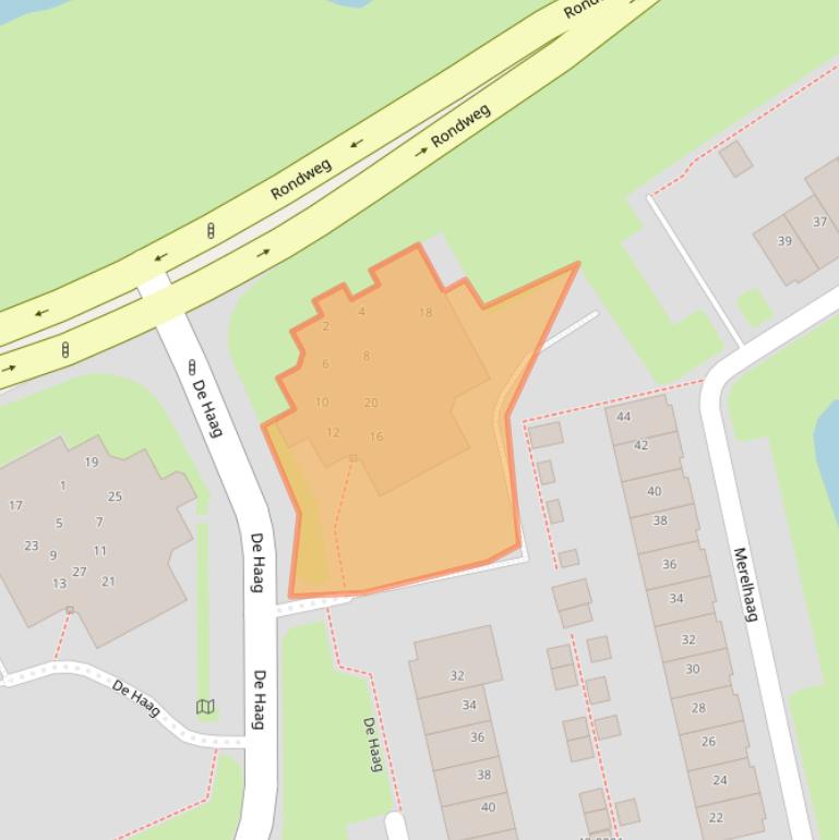 Kaart van postcodegebied 3993AW.