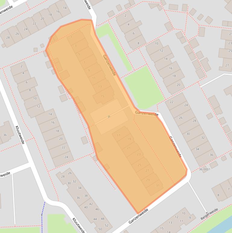 Kaart van postcodegebied 3993CK.