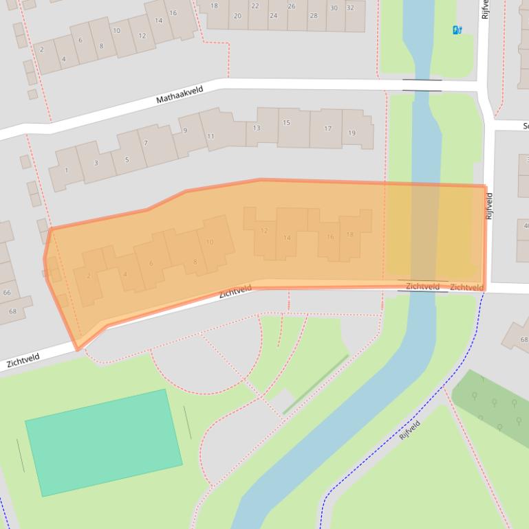 Kaart van postcodegebied 3993ST.
