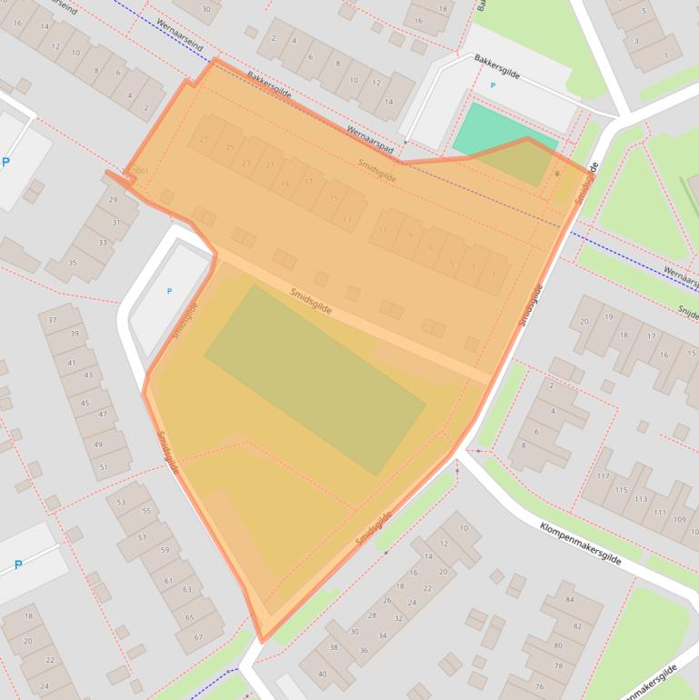 Kaart van postcodegebied 3994BG.