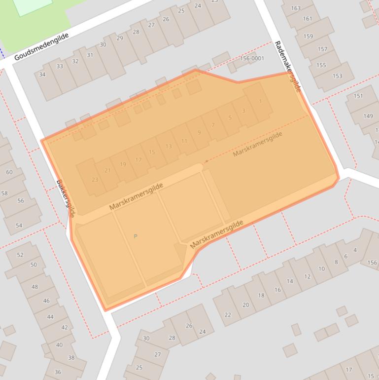 Kaart van postcodegebied 3994CA.