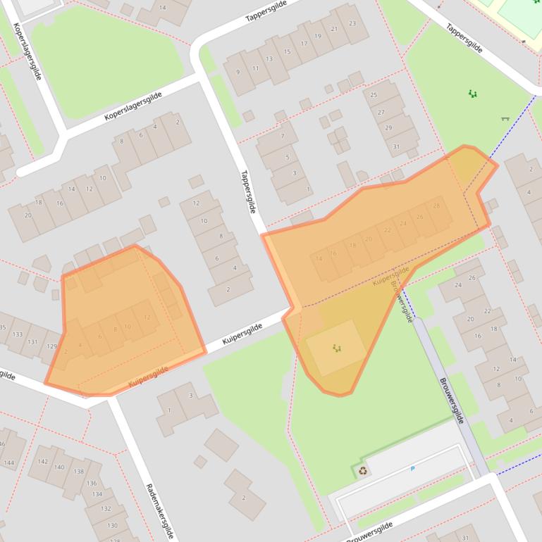 Kaart van postcodegebied 3994CC.