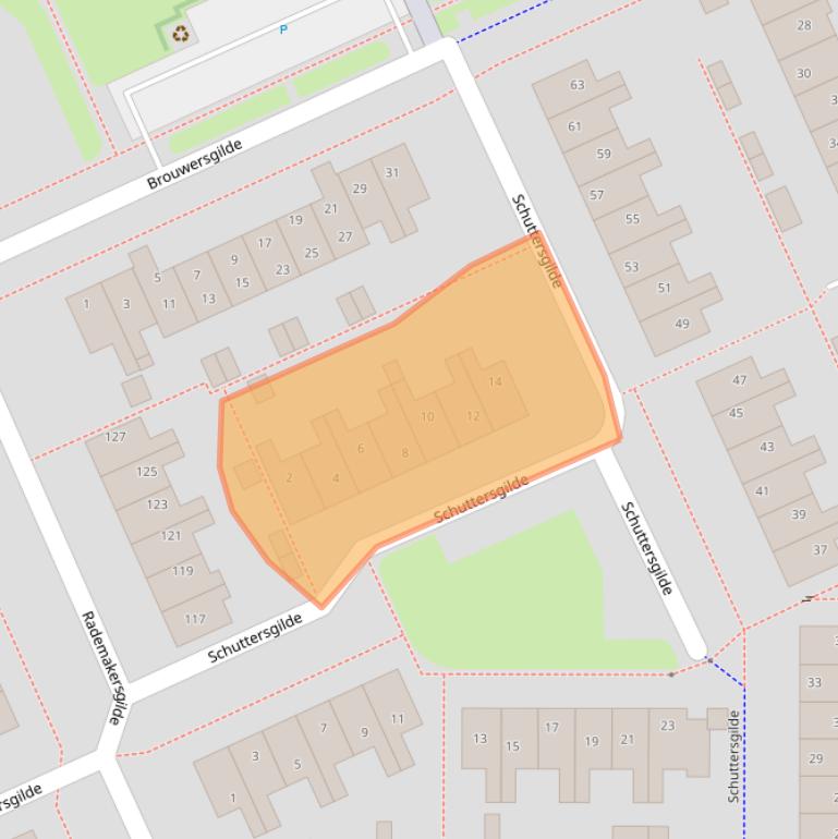 Kaart van postcodegebied 3994CP.