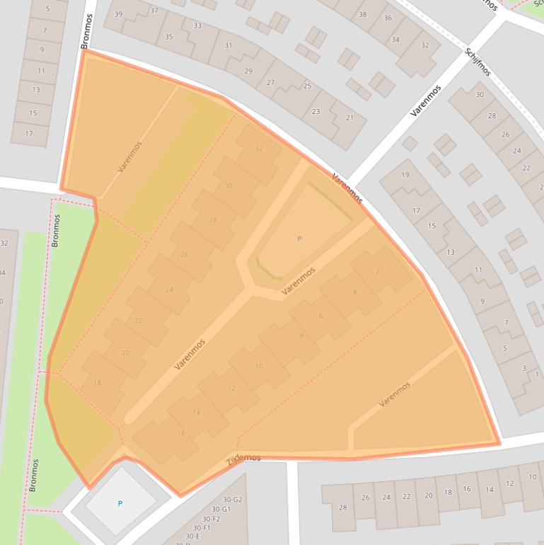 Kaart van postcodegebied 3994KD.