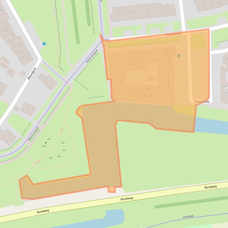 Kaart van postcodegebied 3994KK.