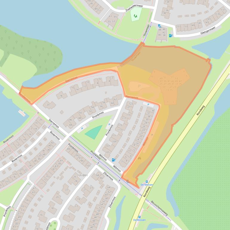 Kaart van postcodegebied 3994LH.