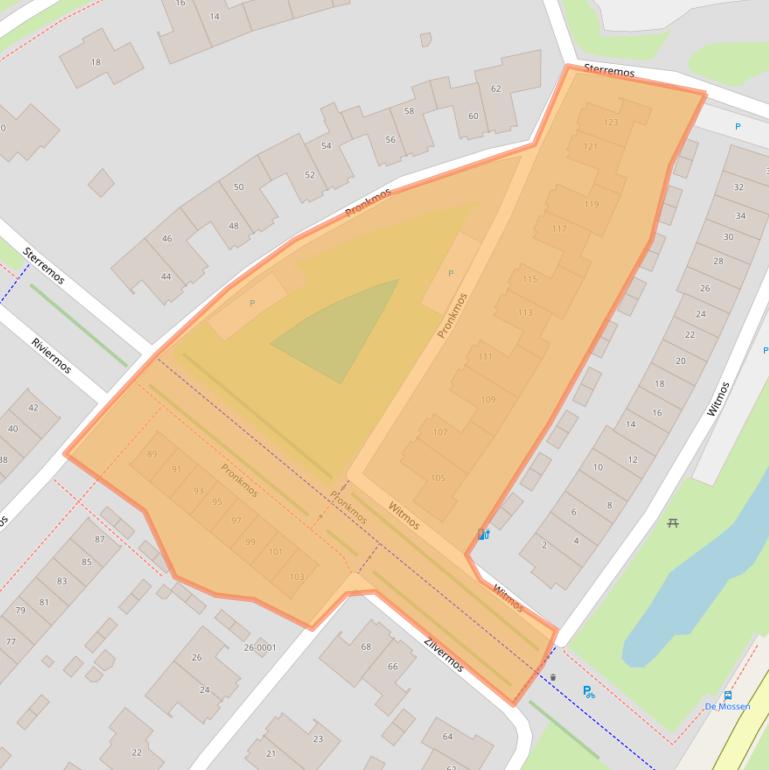 Kaart van postcodegebied 3994LN.