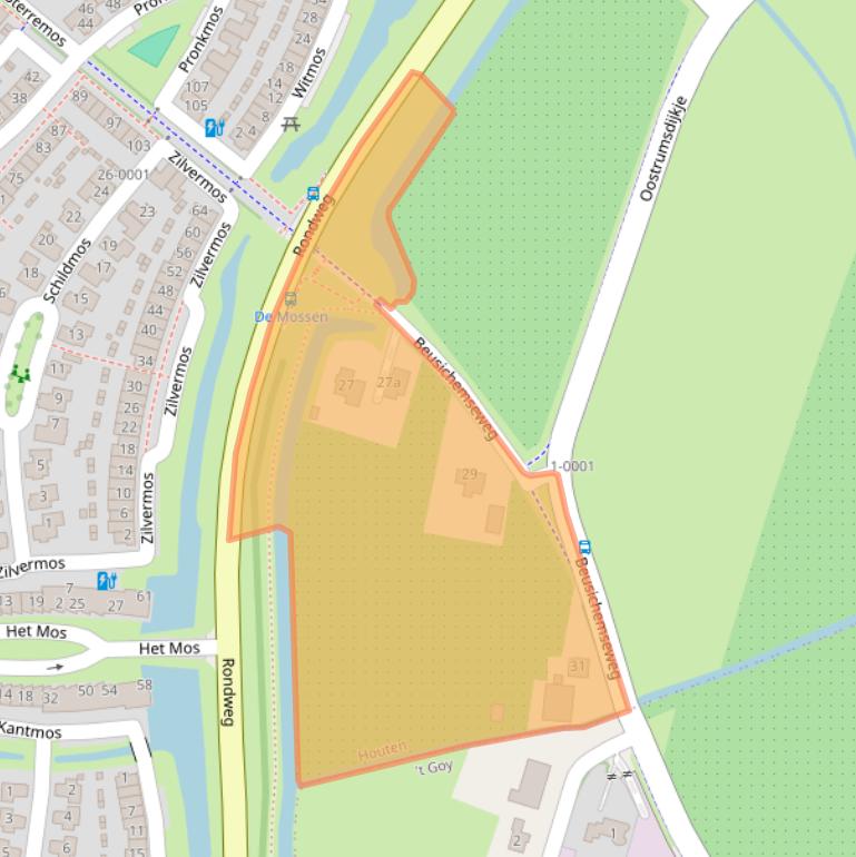 Kaart van postcodegebied 3994MD.