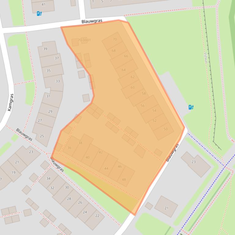 Kaart van postcodegebied 3994MK.