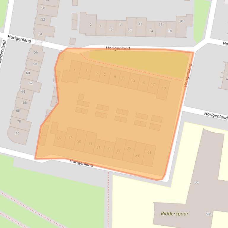 Kaart van postcodegebied 3994TJ.