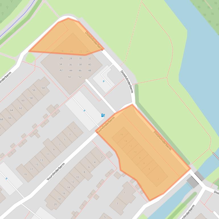 Kaart van postcodegebied 3994WC.