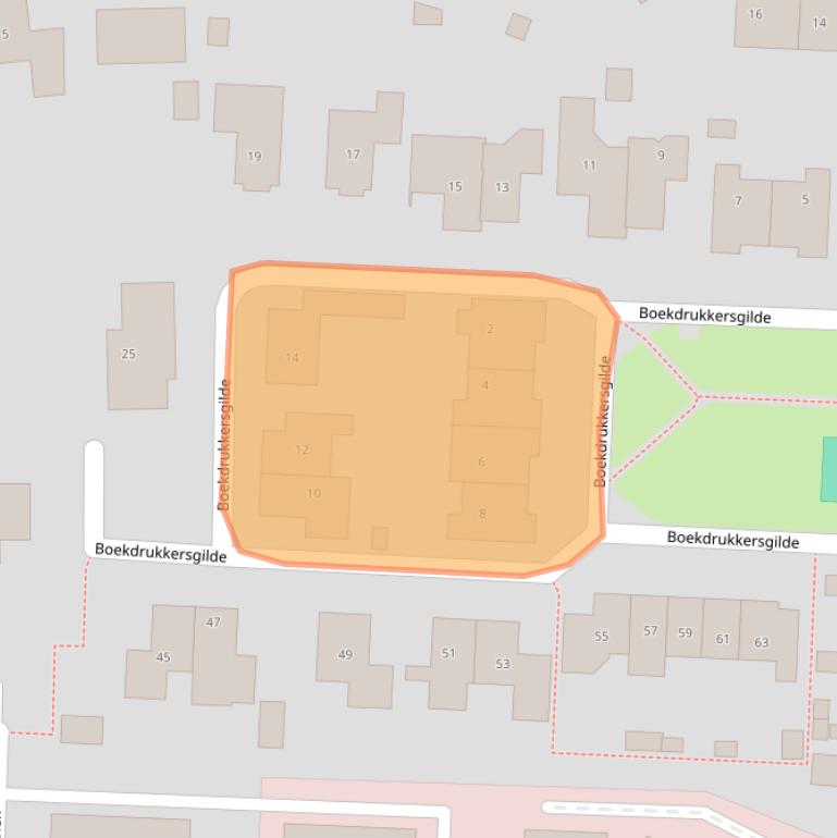 Kaart van postcodegebied 3994XV.