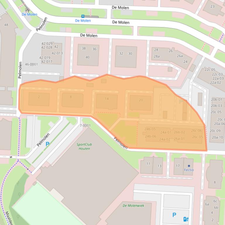 Kaart van postcodegebied 3994XZ.