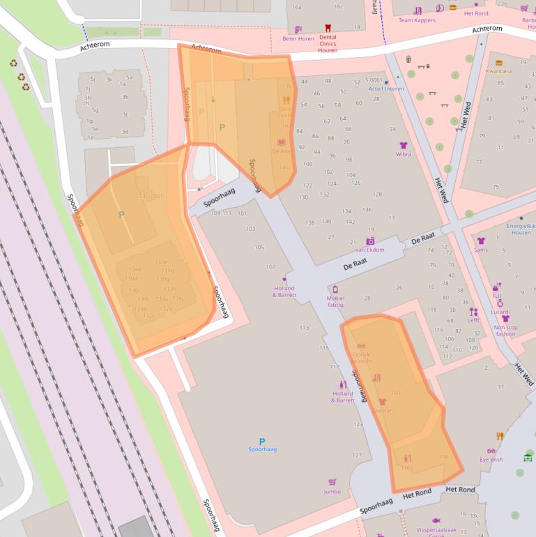 Kaart van postcodegebied 3995EA.