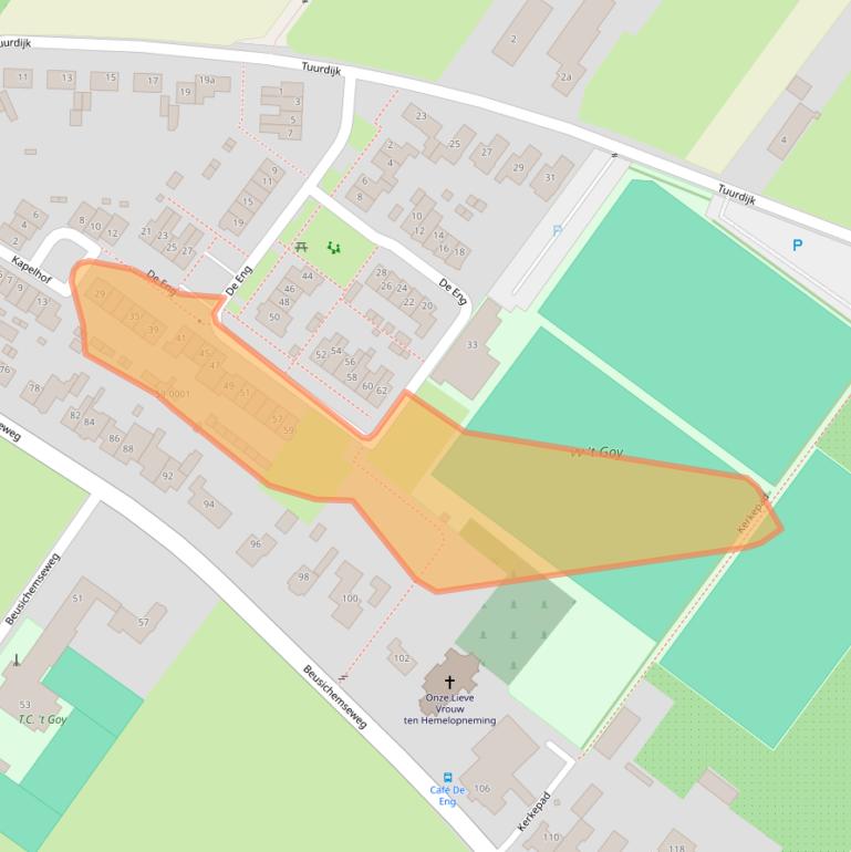 Kaart van postcodegebied 3997ME.