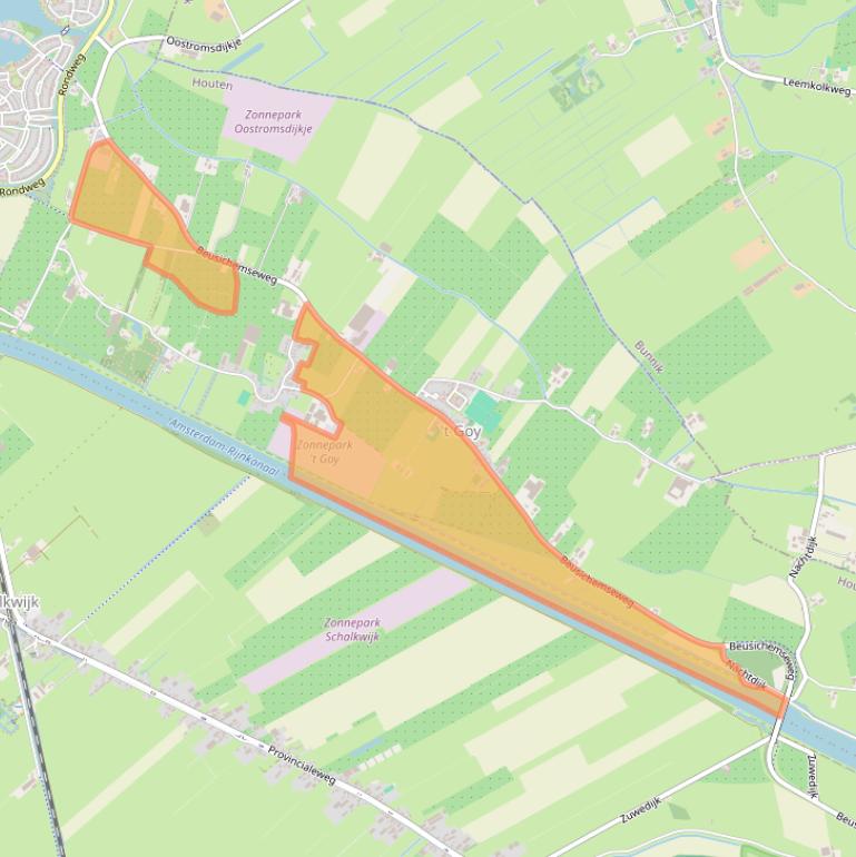 Kaart van postcodegebied 3997MH.