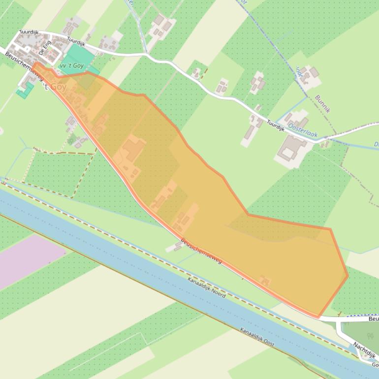 Kaart van postcodegebied 3997ML.