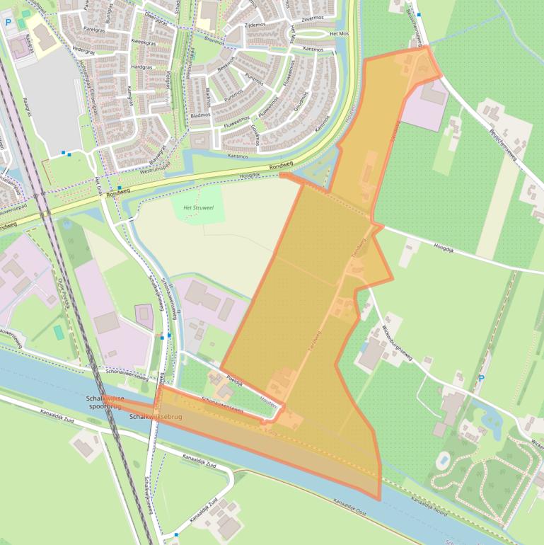 Kaart van postcodegebied 3997MN.