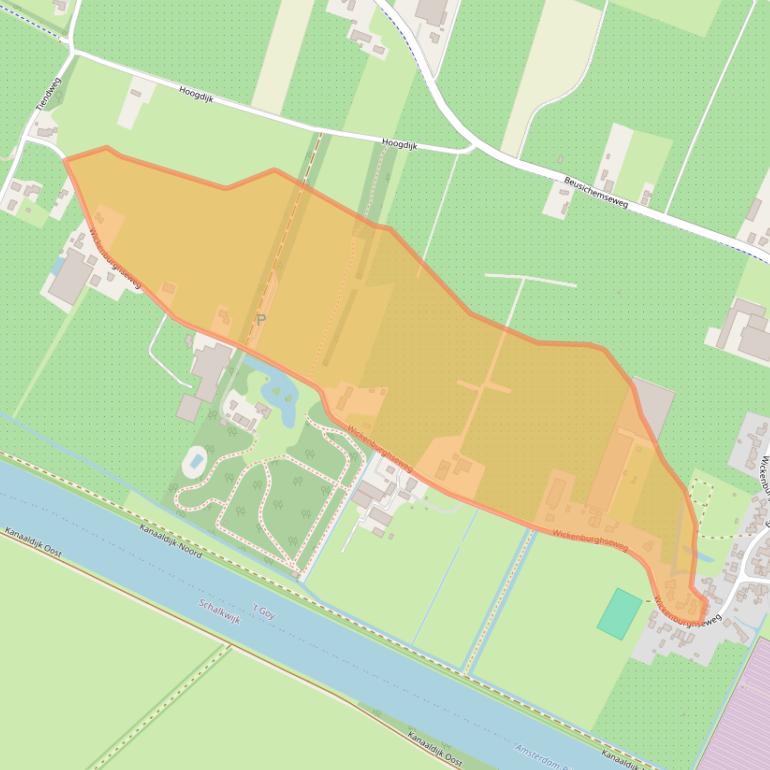 Kaart van postcodegebied 3997MV.