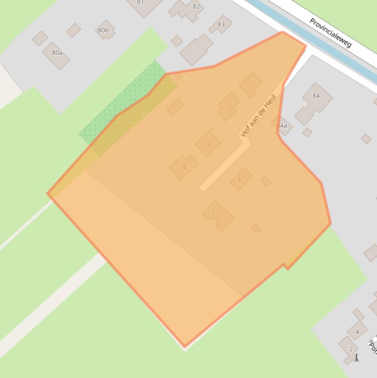 Kaart van postcodegebied 3998HA.