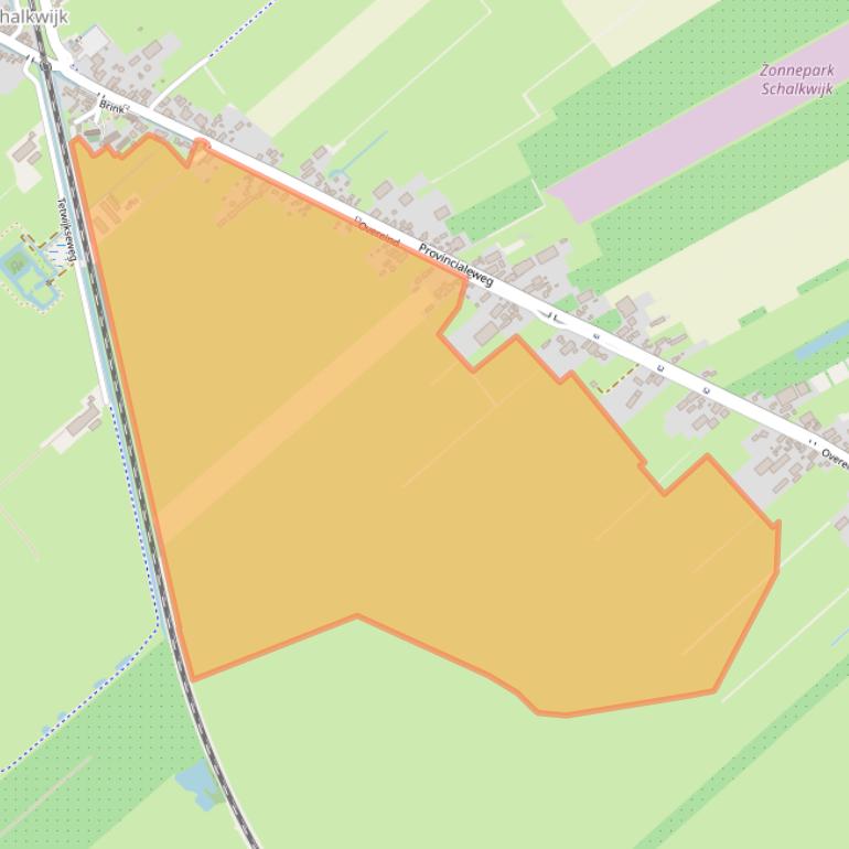 Kaart van postcodegebied 3998JA.