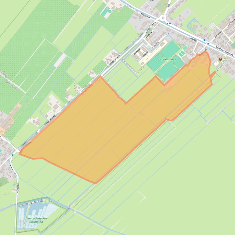 Kaart van postcodegebied 3998KE.