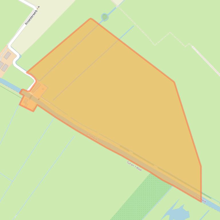 Kaart van postcodegebied 3998LX.