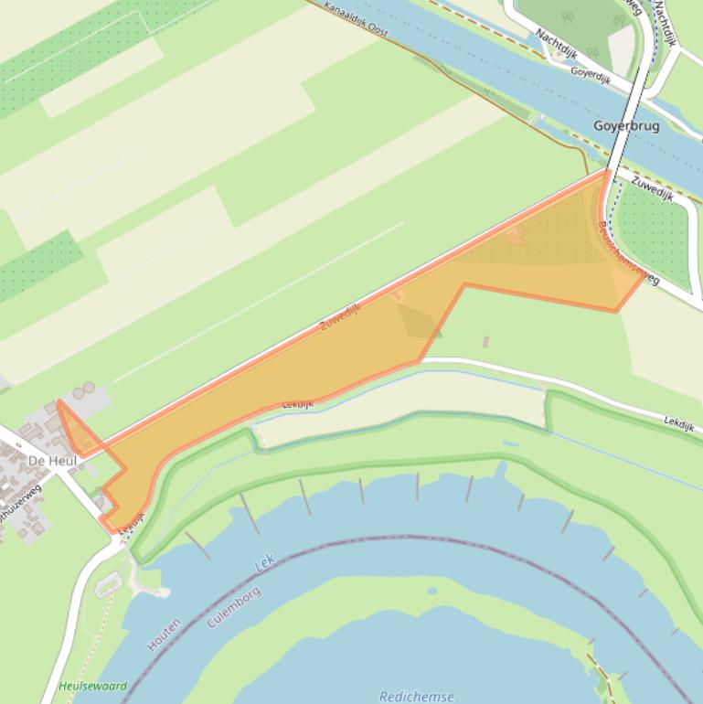 Kaart van postcodegebied 3998NA.