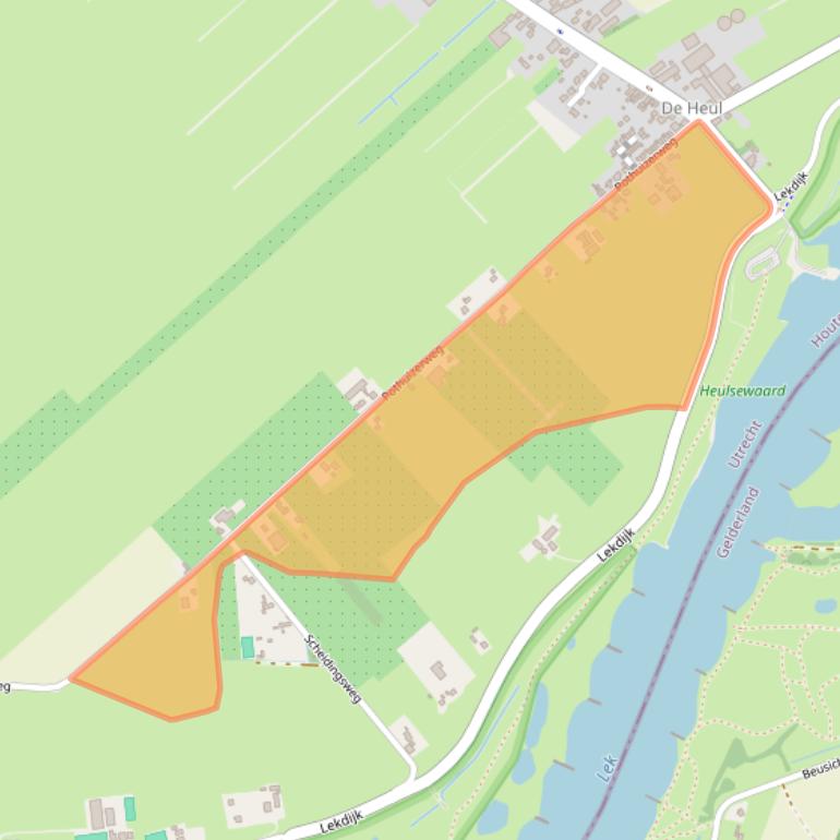 Kaart van postcodegebied 3998NB.