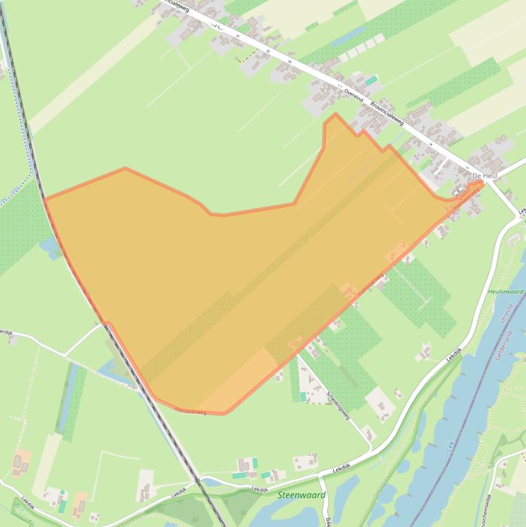 Kaart van postcodegebied 3998NC.