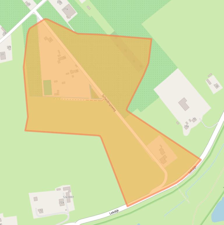 Kaart van postcodegebied 3998ND.